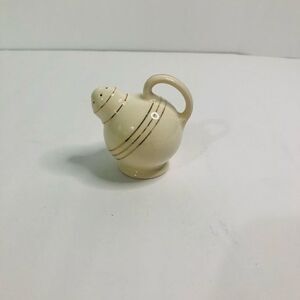 Vintage white and gold hand painted replacement shaker